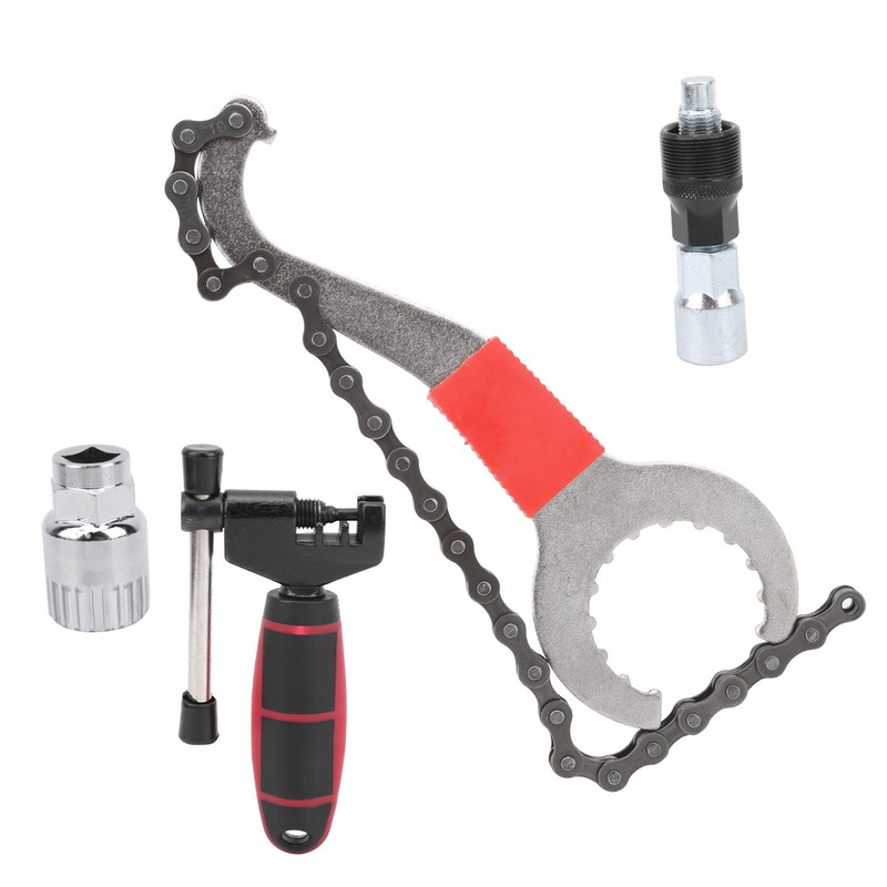 Bike Repair Tool Set Chain Wrench Puller Tool Bottom Bracket