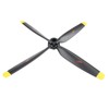 Lightweight RC Propellers Accessory,4 Blade Replacement RC Prop, Low Noise