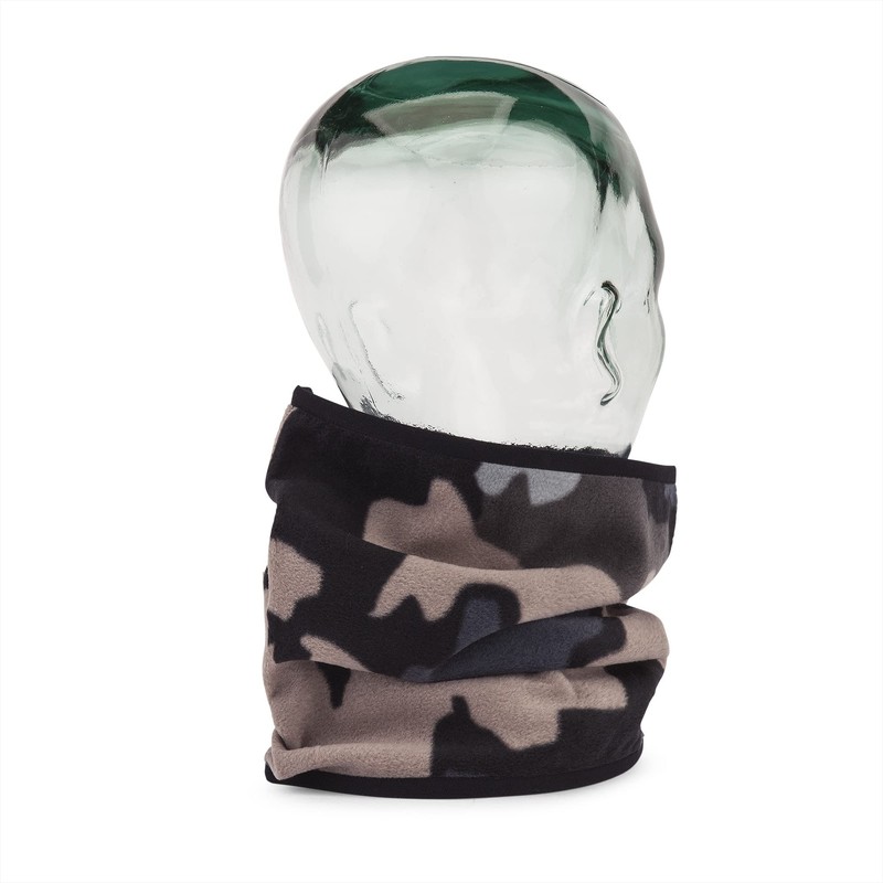 Volcom Men's Removable Neckband Pullover Neck Warmer, Drill Khaki, One