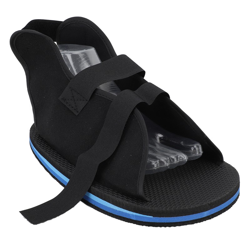 Cast Shoe Open Toe Heel Adjustable Stable Support Canvas Post