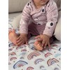 TupTam unisex, long-sleeved, wrap bodysuit, set of 5 - Girls