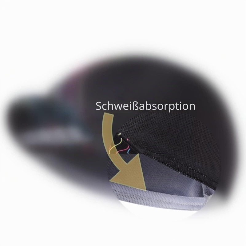 Bikingbros Skull Cycling Cap - Polyester Skeleton Cycling Hat-Under Helmet
