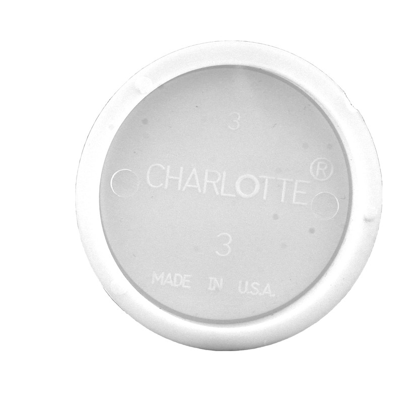 CHARLOTTE PIPE 3 TEST CAP DWV (DRAIN, WASTE AND VENT)