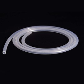 Feelers 3/8" ID x 1/2" OD Silicone Tubing Food Grade Pure Silicon Tube High Temp Home Brewing Winemaking Silicone Hose Tubing, 3.28ft Length