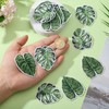 FREEBLOSS Pack of 16 Embroidered Appliques for Sew-On Leaves Patches,