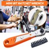 ieron 3 Pack Mini Ratchet Wrench, Right Angle Phillips 36