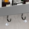 Wall Mounted Storage Shelves for Bathroom Space Aluminium Shower Storage