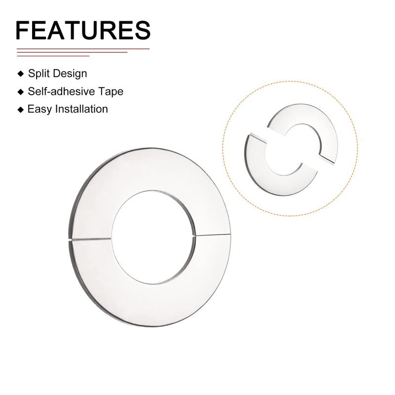 DTGN 150x5mm(DxT) Wall Split Flange - 2Pack - Good for