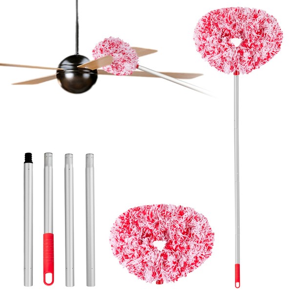 Ceiling Fan Cleaner Duster Reusable Microfiber Ceiling Fan Blade Cleaner
