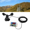 3 Fan Blades Tower Crane Anemometer 3 Blades USB 5V