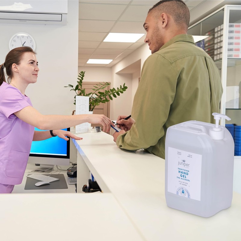 Juniper CLEAN Hand Sanitizer Gel with 70% Alcohol 1.06 Gallon