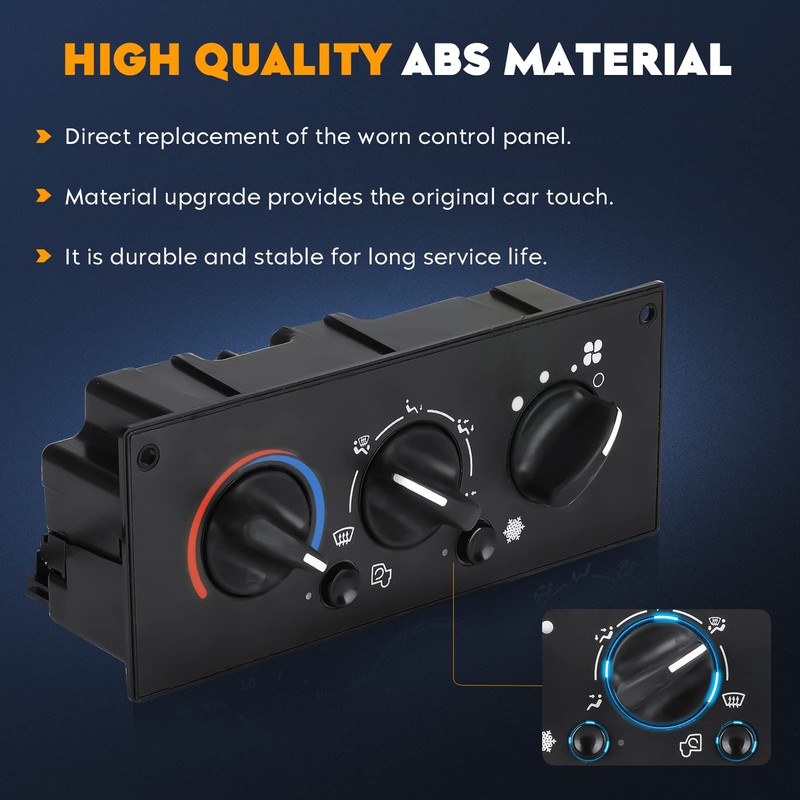 A/C Heater Control Panel Climate Control Module Switch for 2002-2006