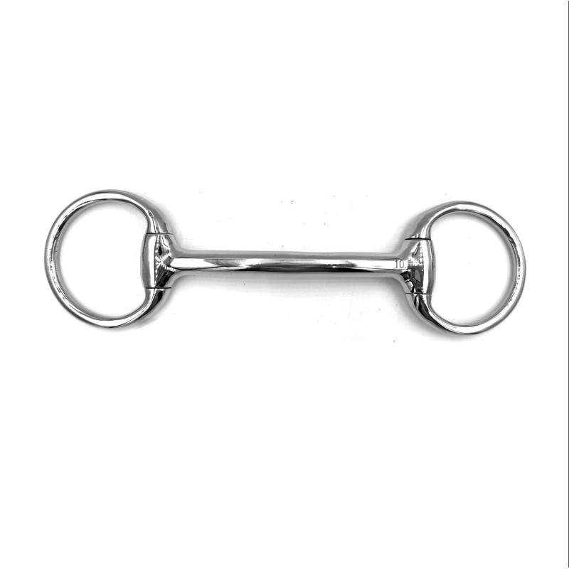 Equine Smile ES0095 Olive Head Bar Bit Stainless Steel Pony