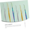 Frcolor Bamboo Eyelash Perm Stick Stainless Steel Eyelash Perm Assistant