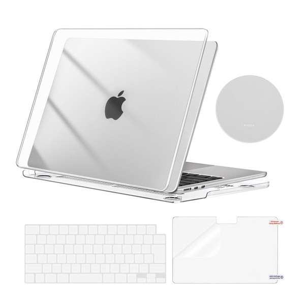 MOSISO Compatible MacBook Air 13 Inch Case 2024-2022 Release M3