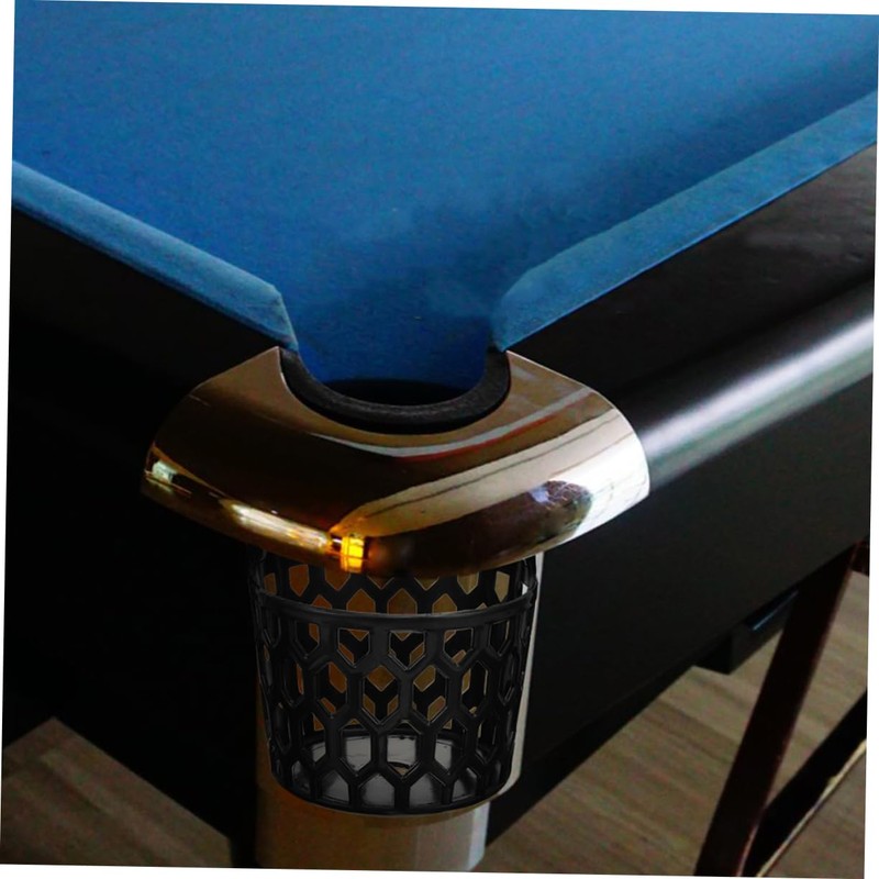 Mipcase 2 Pcs Pool Table Pockets Replacement Heavy Duty Plastic