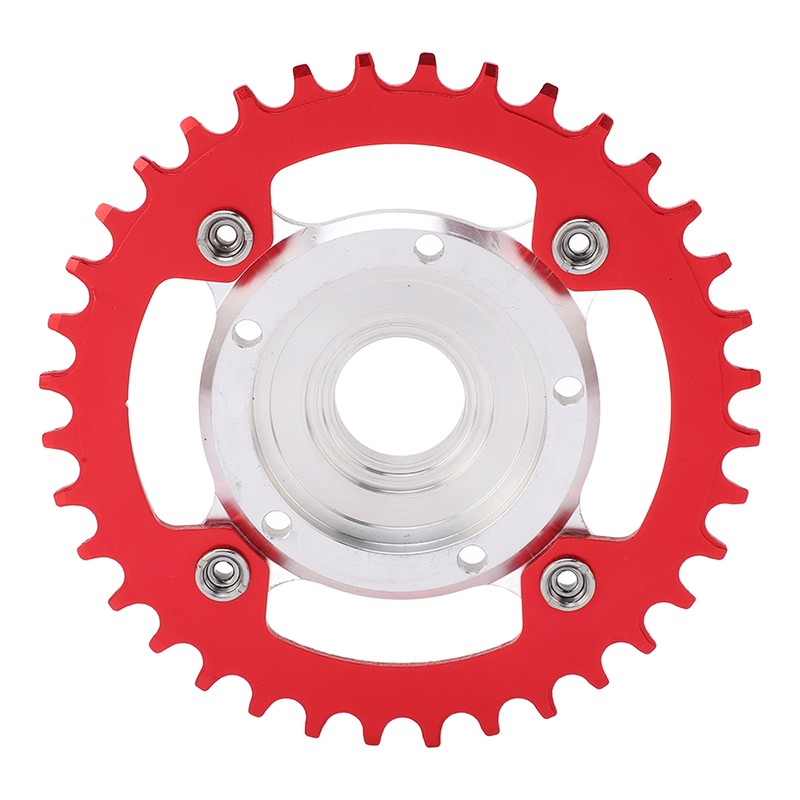 104BCD 36T Chainring Conversion Kit Aluminum Alloy Mid Drive Chainring