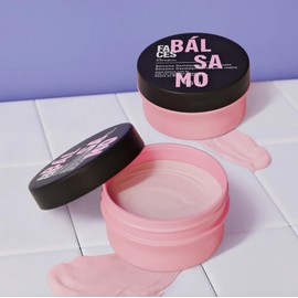 Natura Faces Bálsamo Desmaquillante, 45 g, Hipoalergénico, con Vitamina E, Negro y Rosa