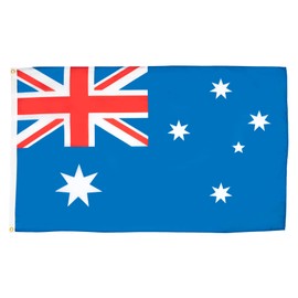 AZ FLAG - Australia Flag - 3x5 Ft - 100D Polyester Australian Banner with Two Metal Grommets - Fade Resistant - Vivid Colors - 3' x 5' Feet - 150x90 Cm