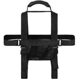 Desktop Computer Carrying Straps, Desktop Computer Tower Carrier Harness,PC Tower Carrying Strap with Rubber Handle, Desktop Carrying CaseTravel Holder with Ideal for Transporting On The Go (Black)