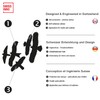SWISSINNO1 NaturalControl 705 001 Set of 5 Bird Protection Window