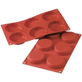 sirikoma-to Flan Mould 6 Pieces Replacement sf047