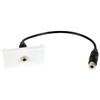AV:Link | Wall Plate Module - 3.5mm Stereo Jack to