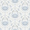 NuWallpaper Blue Shellby Peel & Stick Wallpaper