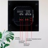 Smart Electric Floor Heating Thermostat 16A AC85V‑250V Home Thermostat, Easy