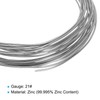 PATIKIL 99.99% High Density Zinc Wire 21 Gauge Jun Zinc