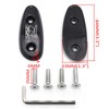 HASkulle Motorcycle Parts Mirror Block Accessories Brackets Off Base Plates