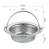 2 Pack Stainless Steel Kitchen Sink Strainer - 4.5 Inch