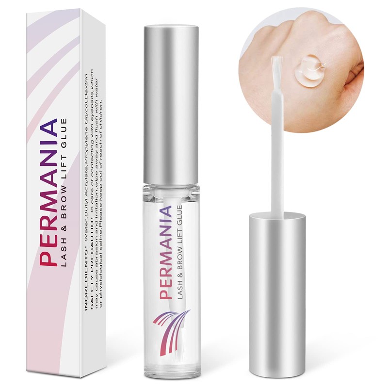 PERMANIA Wimpernlifting Kleber,Lash Lifting Kleber,Wimpernkleber Wasserfest-Schnell trocknend, hÃ¤lt 6 Wochenï¼7mlï¼