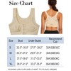 newlashua Front Closure Bras for Women Posture Corrector Bra Back