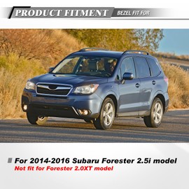 AUTOWIKI Fog Lights Covers for 2014-2016 Subaru Forester 2.5i Models OEM Fog Lamps Bezel Replacement for 14-16 Subaru Forester 2.5i Left Driver Side 1 pcs
