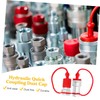 2 Sets Plug Dust Cap Hydraulic Quick Coupling Dust Cap