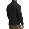 Indicode INLut Men's Cardigan with Stand-Up Collar and Zip |