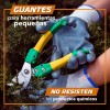 J.H. Company Guantes Anti Corte Nylon Poliuretano Trabajo Industrial