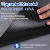 Office Rolling Chair Mat for Hardwood and Tile Floor, Black,