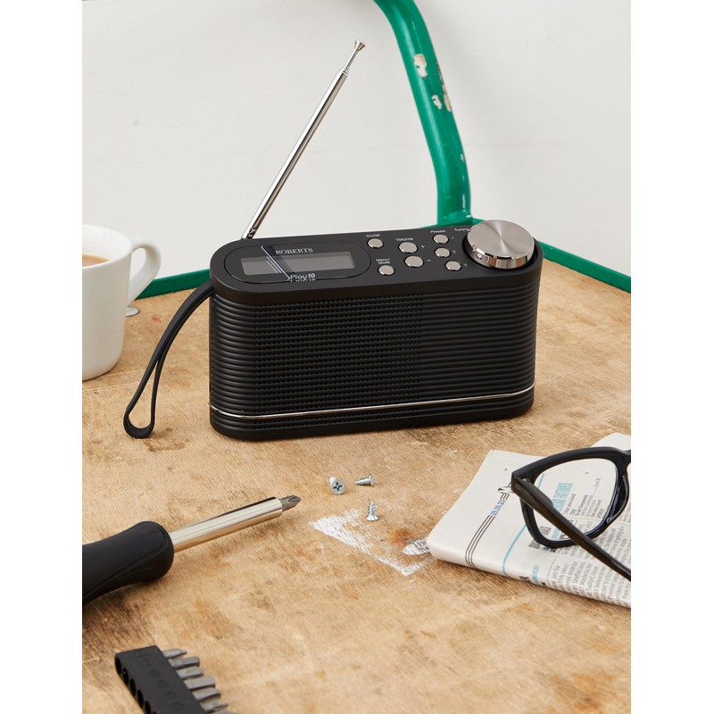 Roberts Play10 DAB/DAB plus/FM Digital Radio with Simple Presets -
