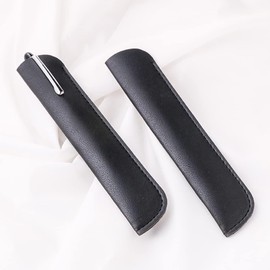 Enyolidimk 3Pcs Leather Pen Sleeve Single Pen Case Holder Pencil Pouch Pen Protective Sleeve Cover for Ballpoint Pen,Pencil Holders,Desk Supplies Holders and Dispensers