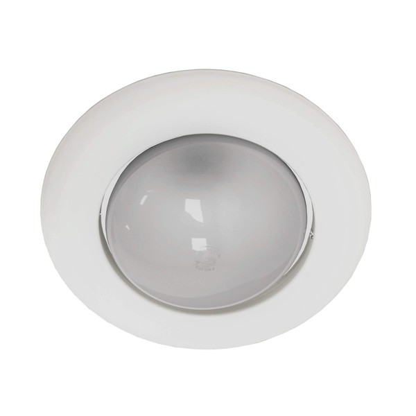 NICOR Lighting 6 inch White Recessed Open Trim for 6