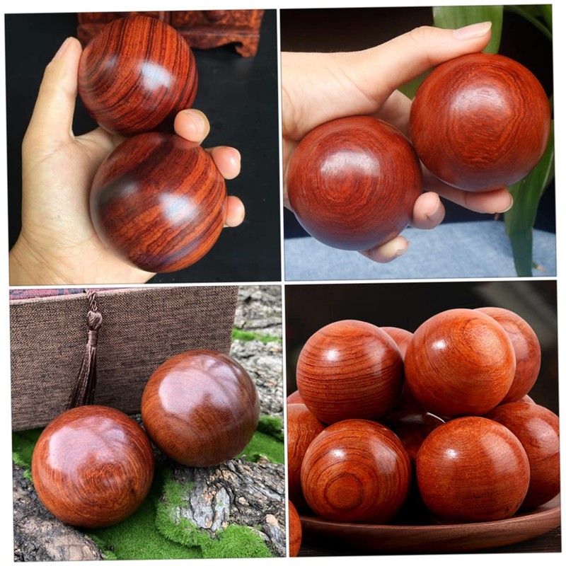 Baluue 2sets Hand Massage Balls Muscle Massage Balls Reflexology Tool