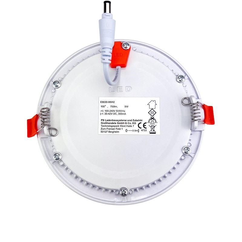 AB Elektro LED Recessed Spotlight 230 V Flat – Set