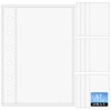 Nixrete a7 Mini Refills, 6 Holes, 20 Sheets, Clear, Cute,