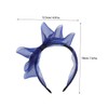 Gatuida Elegant Twist Headband for Women Three Gauze Bow Headwrap