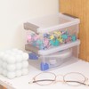 Citylife 10 Packs Small Storage Box Plastic Storage box Stackable