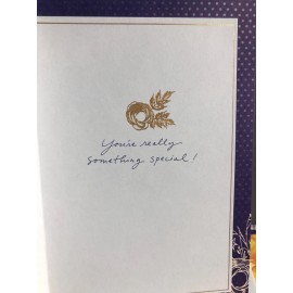 American Greetings Kathy Davis Watercolor Thank You You’re Really Something Special Greeting Card