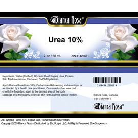 Bianca Rosa Urea 10% Gel - Enriched with Silk Protein (2 oz, ZIN: 428661) - 2 Pack