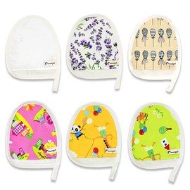 Imperial Towel Bamboo Dog Cleansing Towel / Bamboo Wash Towel, Zoo Green / 황실타올 밤부인견 클렌징타올 / 밤부세안타올,  동물원그린